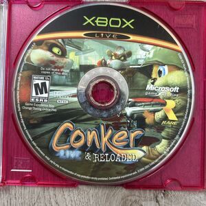 Conker: Live & Reloaded Microsoft Xbox 2005 Game Disc Only Tested Works